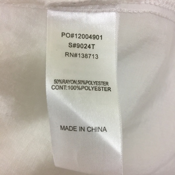 Doe & Rae White Lace Bodice Top - Picture 6 of 7